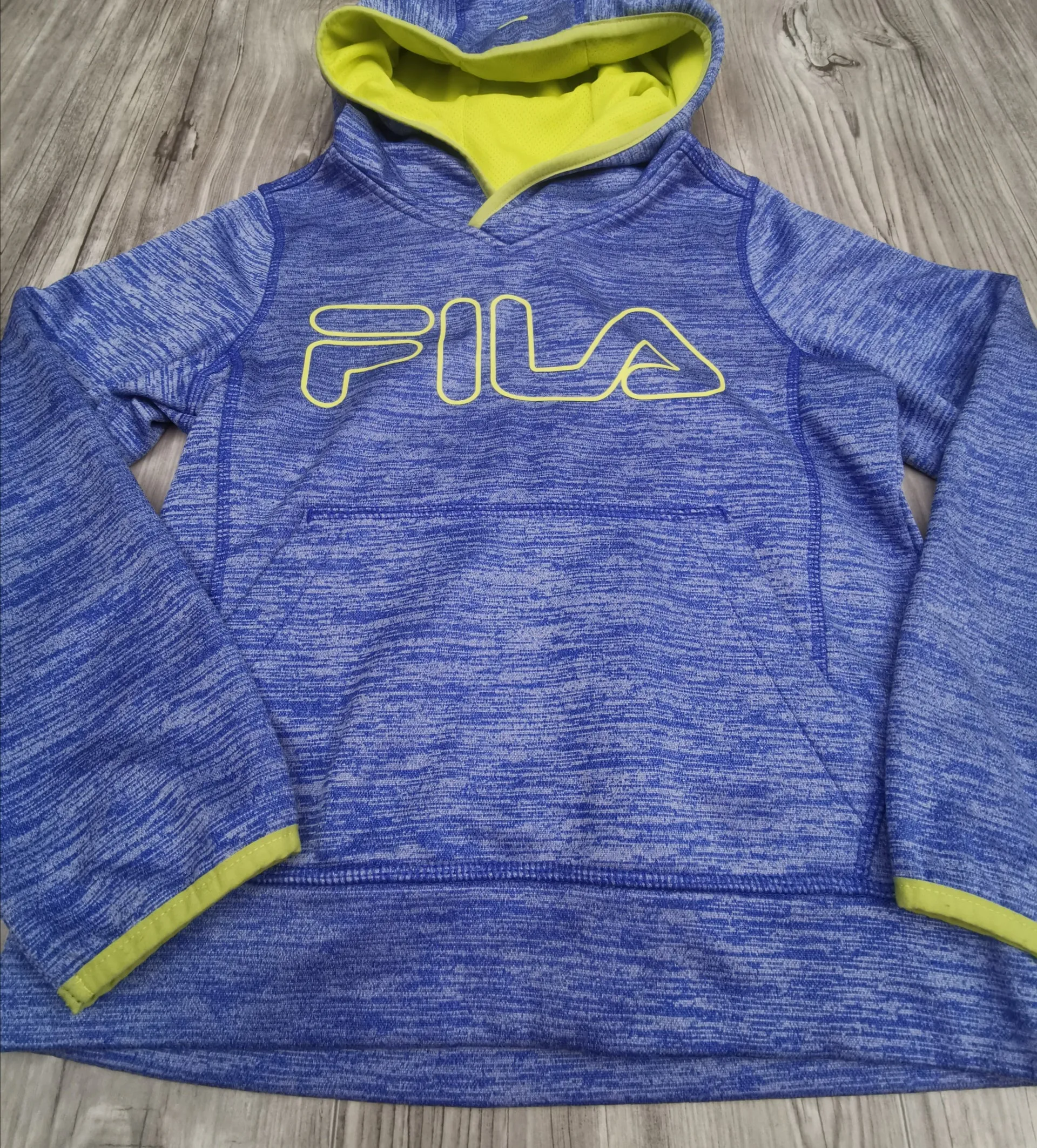 GIRL SIZE LARGE (10/12 YEARS) - FILA, Athletic Pullover Hoodie VGUC B36