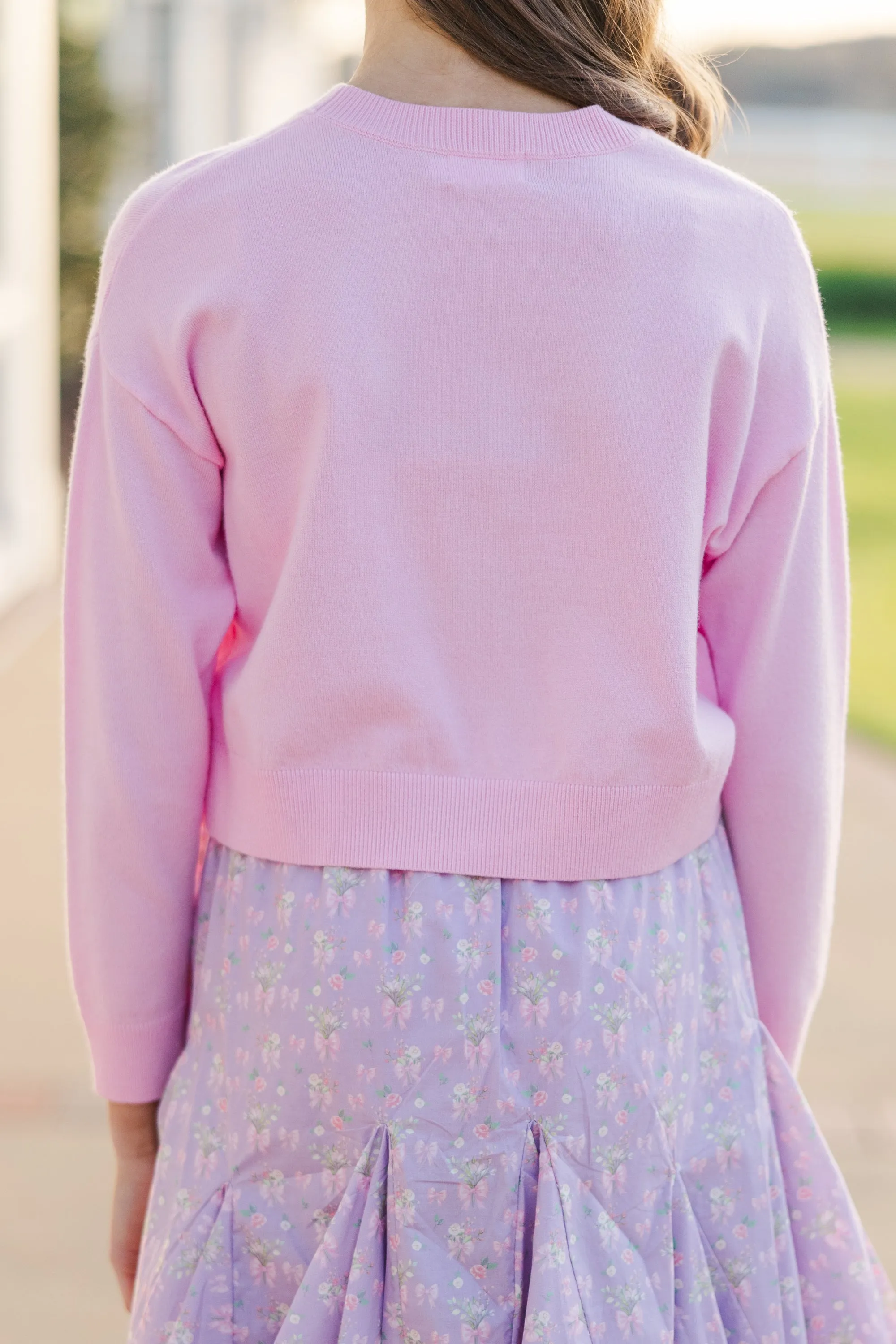 Girls: The Leah Pink Sweater