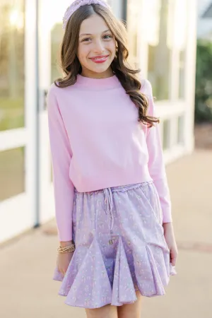 Girls: The Leah Pink Sweater
