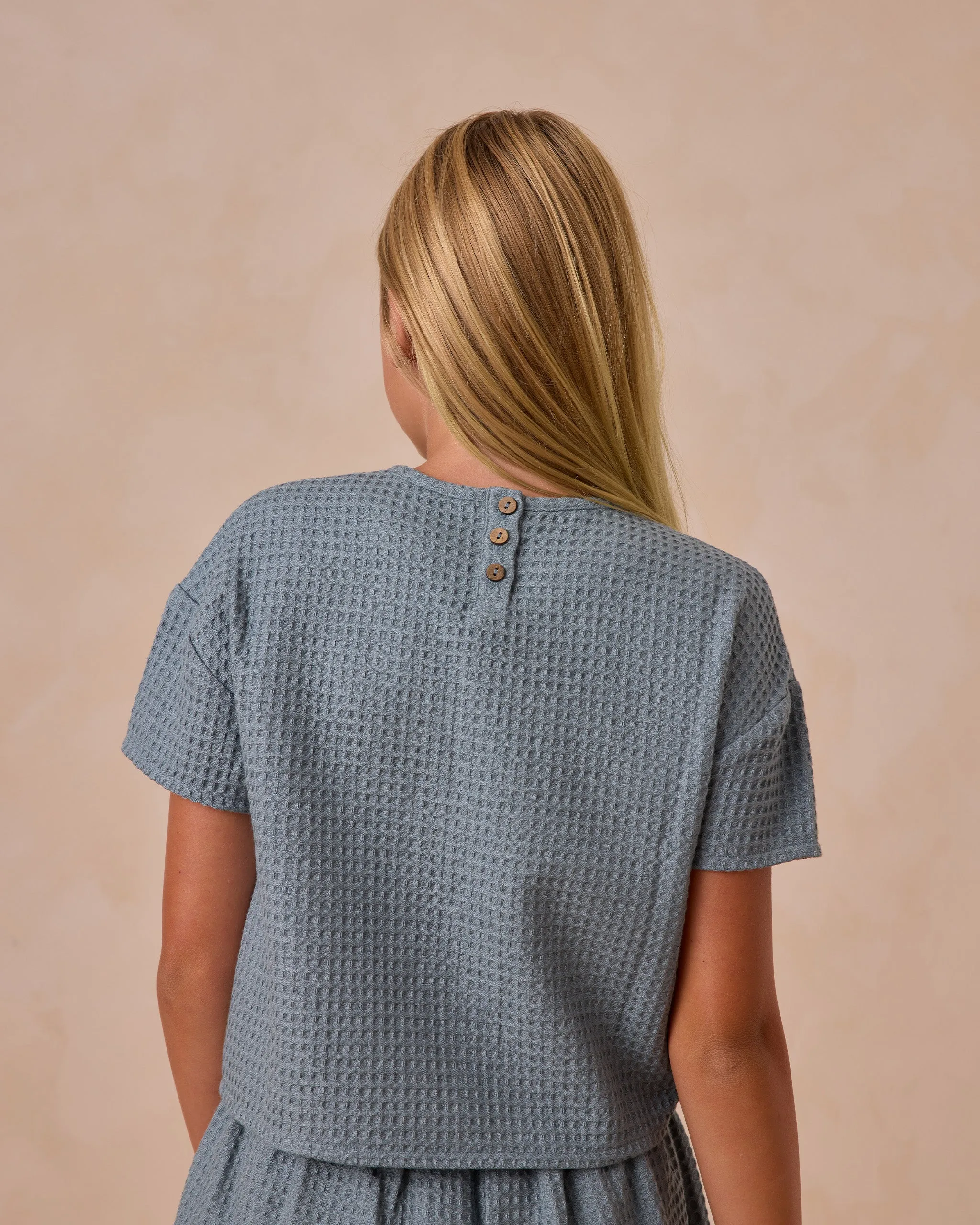 Girls Waffle Set | Ocean
