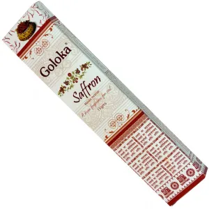 Goloka - Saffron Incense Sticks