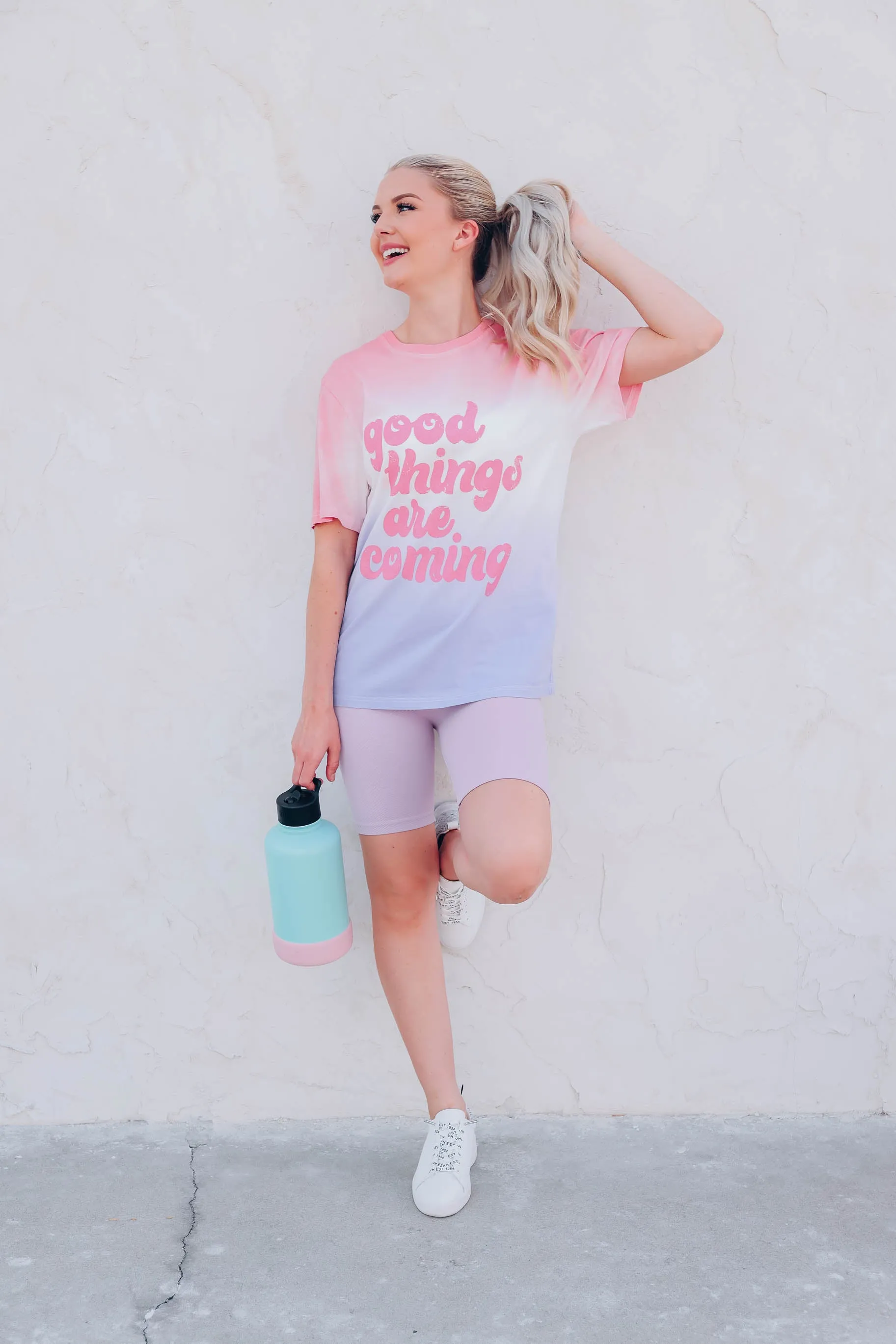 Good Things Graphic Tee - Violet