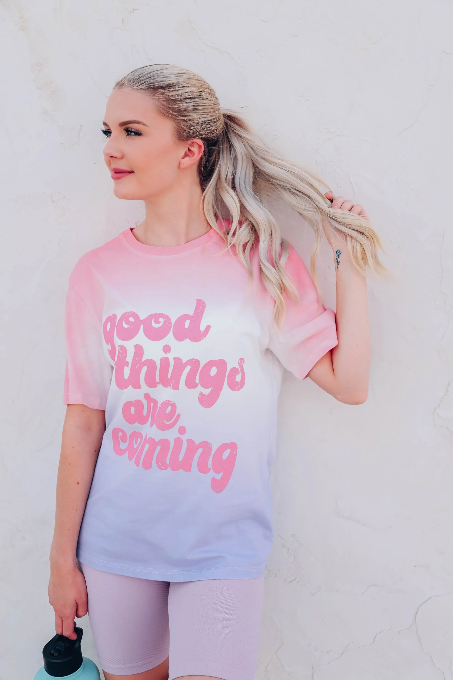 Good Things Graphic Tee - Violet