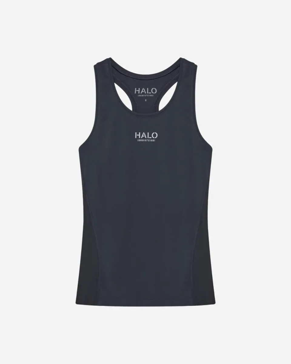Halo Womens Racerback Tank - Ebony