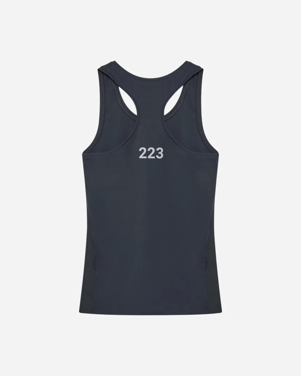 Halo Womens Racerback Tank - Ebony