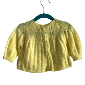 Handknit Sweater, 3-6m