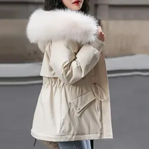 Hanna fleece-lined warm coat
