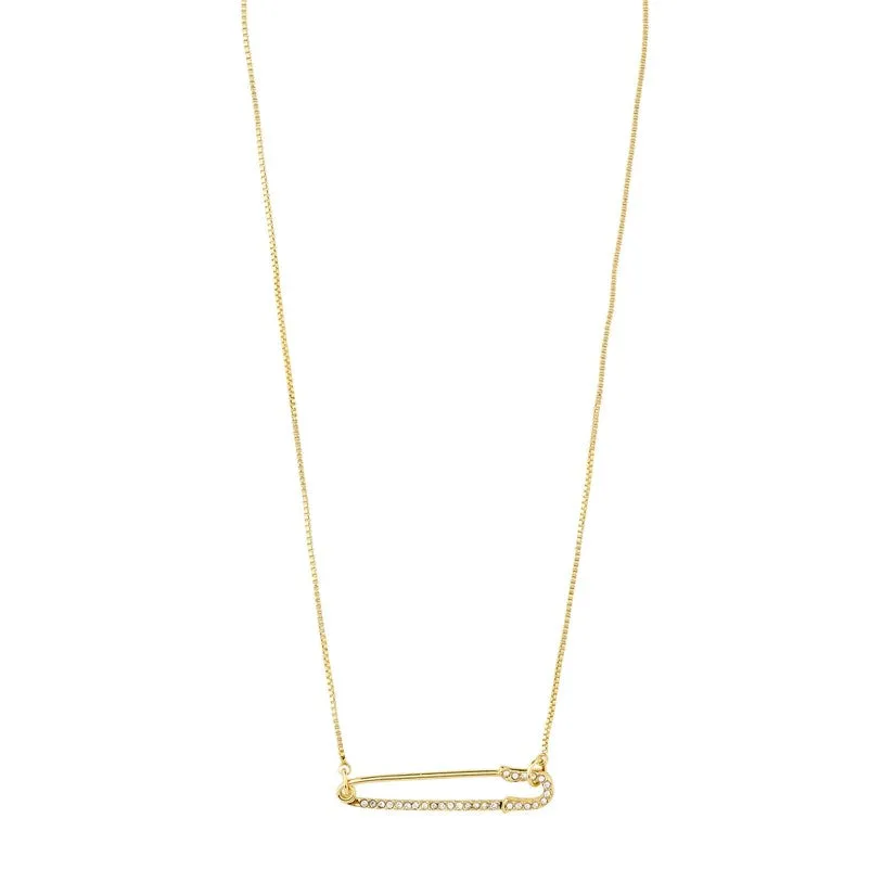HANNA SCHÖNBERG x PILGRIM Safety Pin Necklace