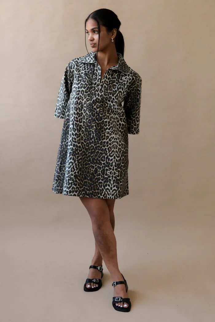 HANNALI DENIM DRESS