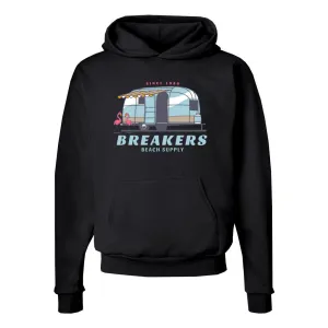 Happy Camper - Unisex Ecosmart Hooded Sweatshirt