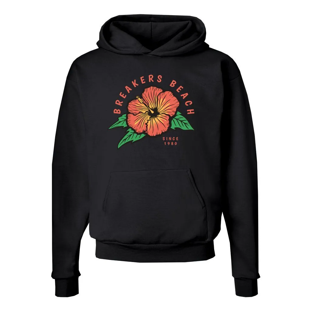 Hibiscus - Unisex Ecosmart Hooded Sweatshirt