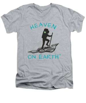 Hiker Heaven On Earth - Men's V-Neck T-Shirt