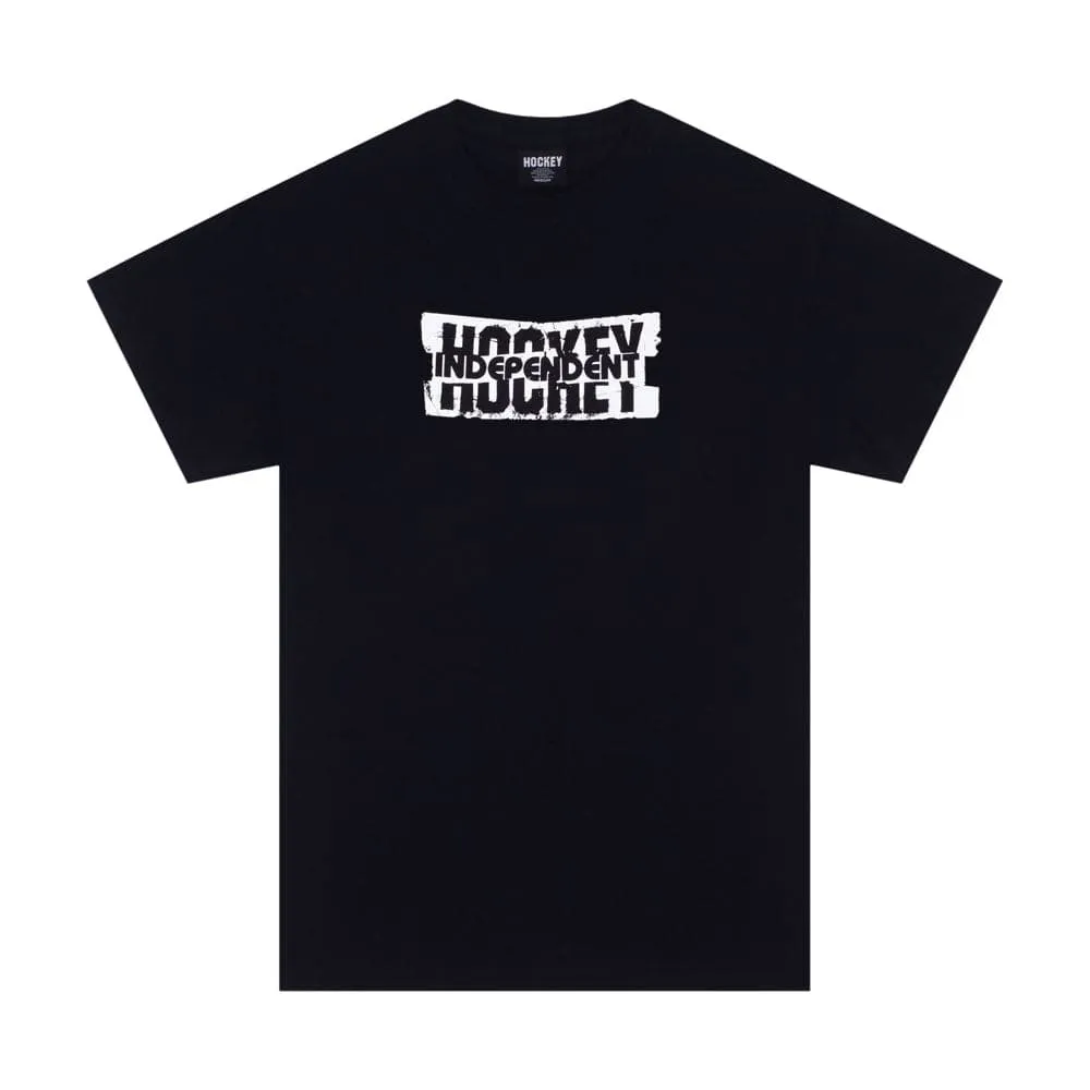 Hockey X Independent 'Decal' T-Shirt (Black)