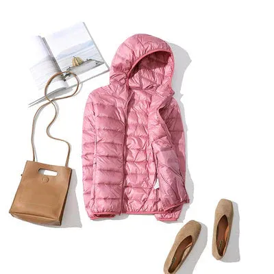 Hooded Aylin Jacket for Warm Autumn Weather