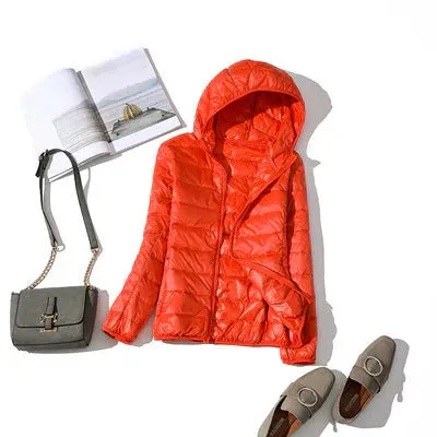Hooded Aylin Jacket for Warm Autumn Weather