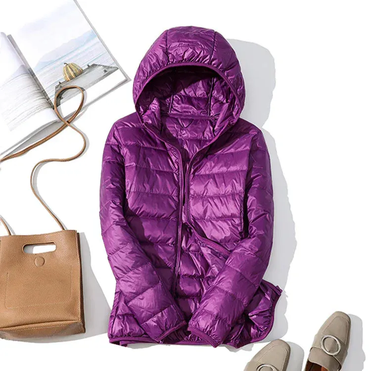 Hooded Aylin Jacket for Warm Autumn Weather