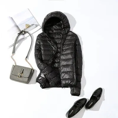 Hooded Aylin Jacket for Warm Autumn Weather