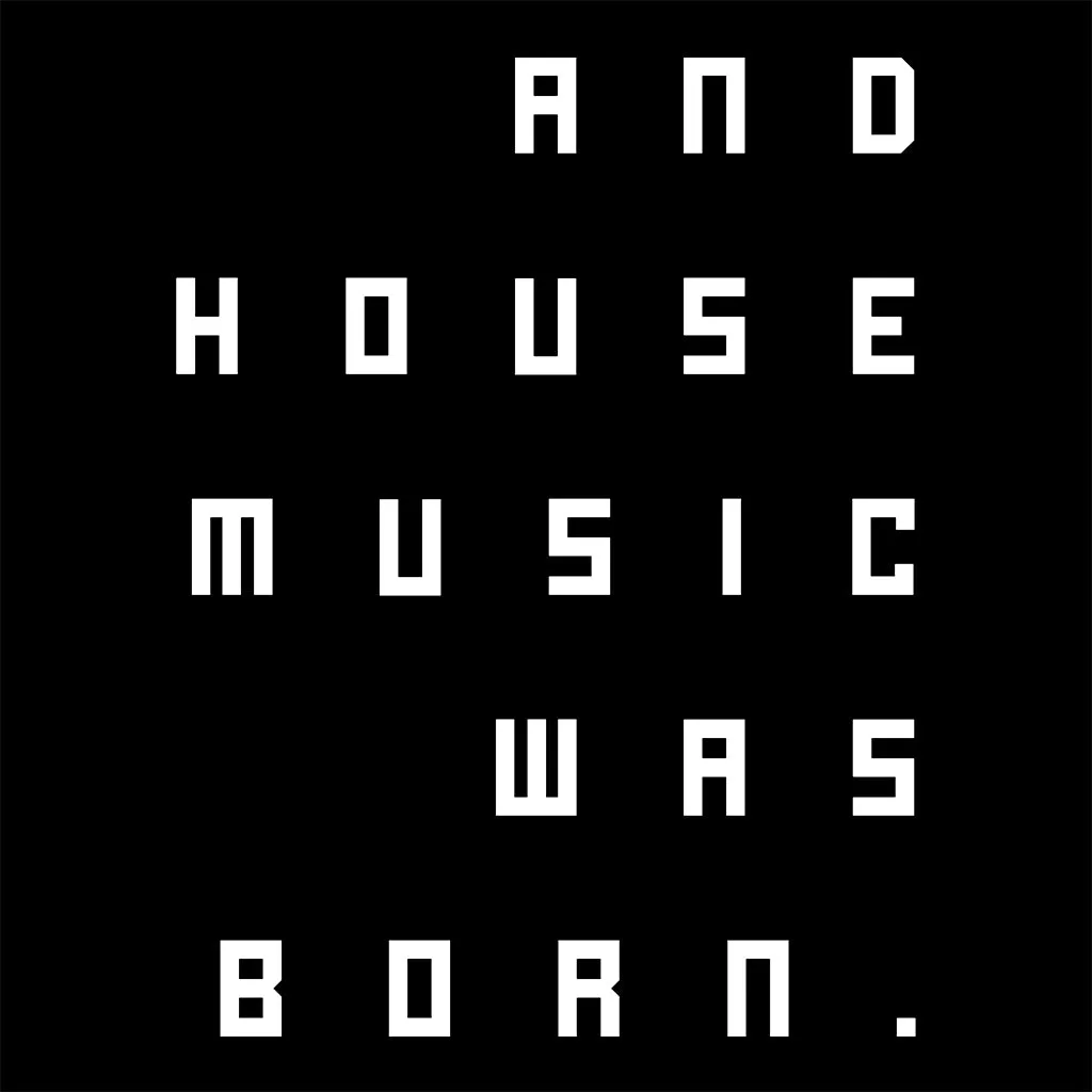 House Music Was Born Unisex Cruiser Iconic Hoodie