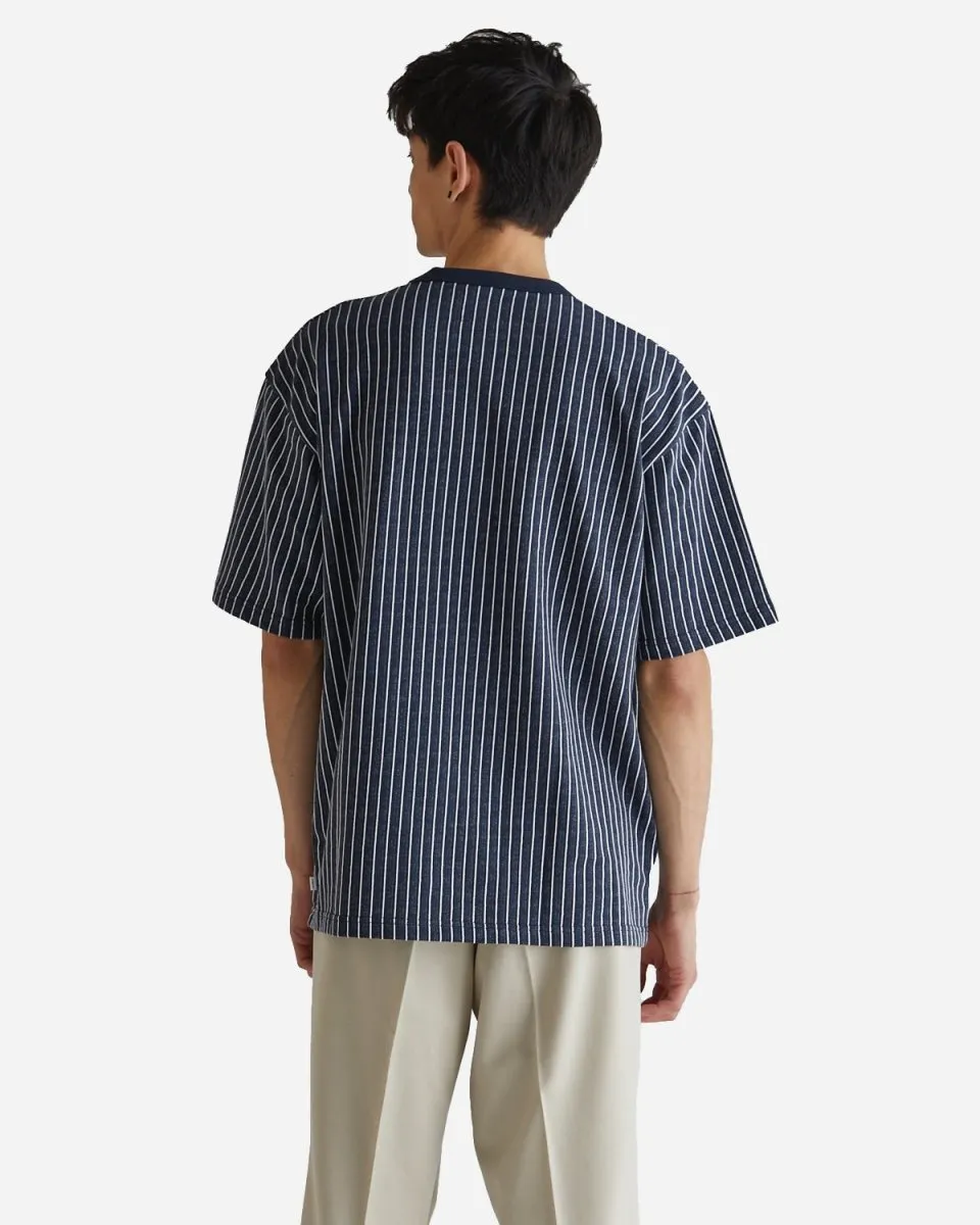 Hud Sweat Tee - Navy