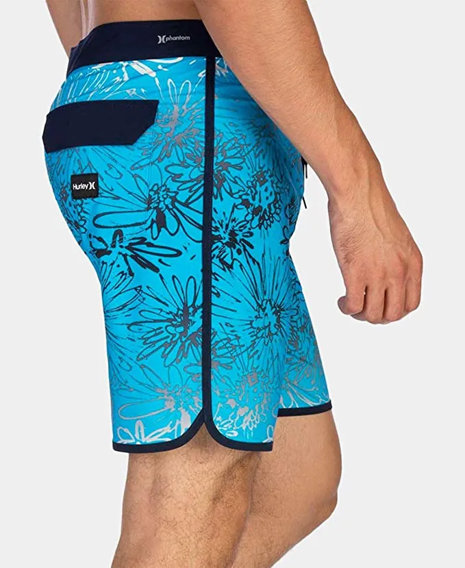 Hurley 18" Phantom Sweet Left Boardshorts Blue Fury 38