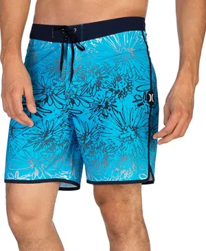 Hurley 18" Phantom Sweet Left Boardshorts Blue Fury 38