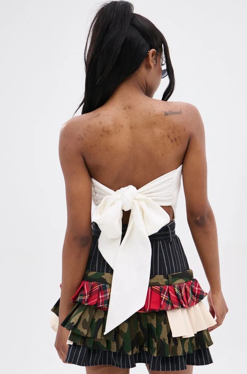 I HEART ME TEXTURED MINI DRESS