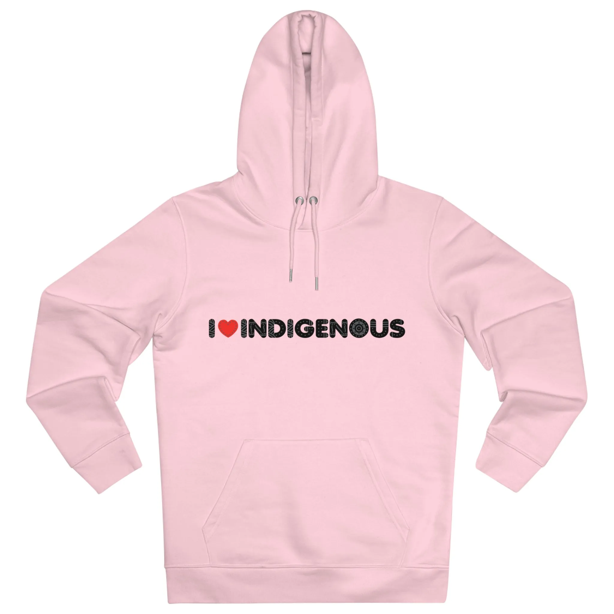 I ❤️ Indigenous | Hoodie | Unisex | Sustainable Material