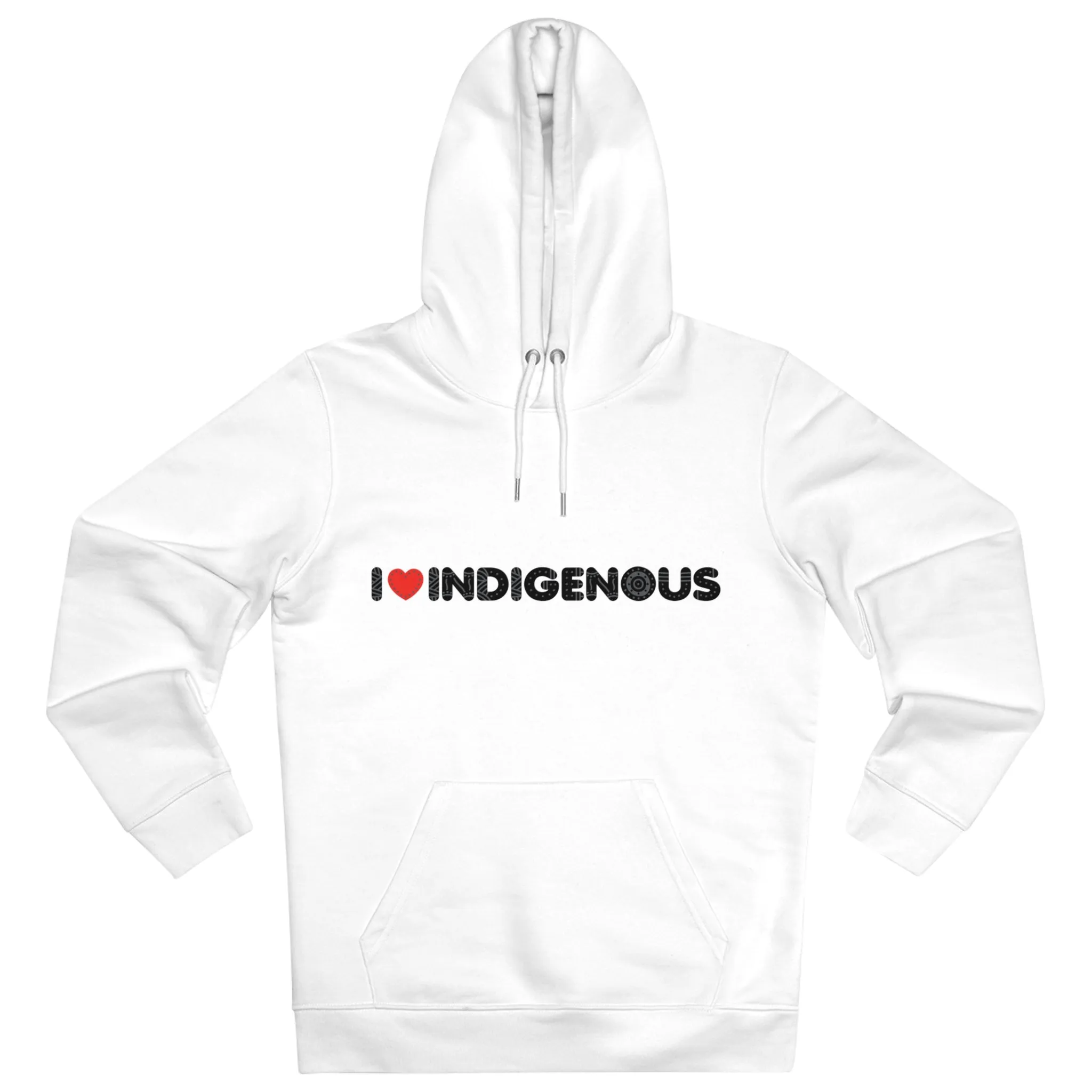 I ❤️ Indigenous | Hoodie | Unisex | Sustainable Material