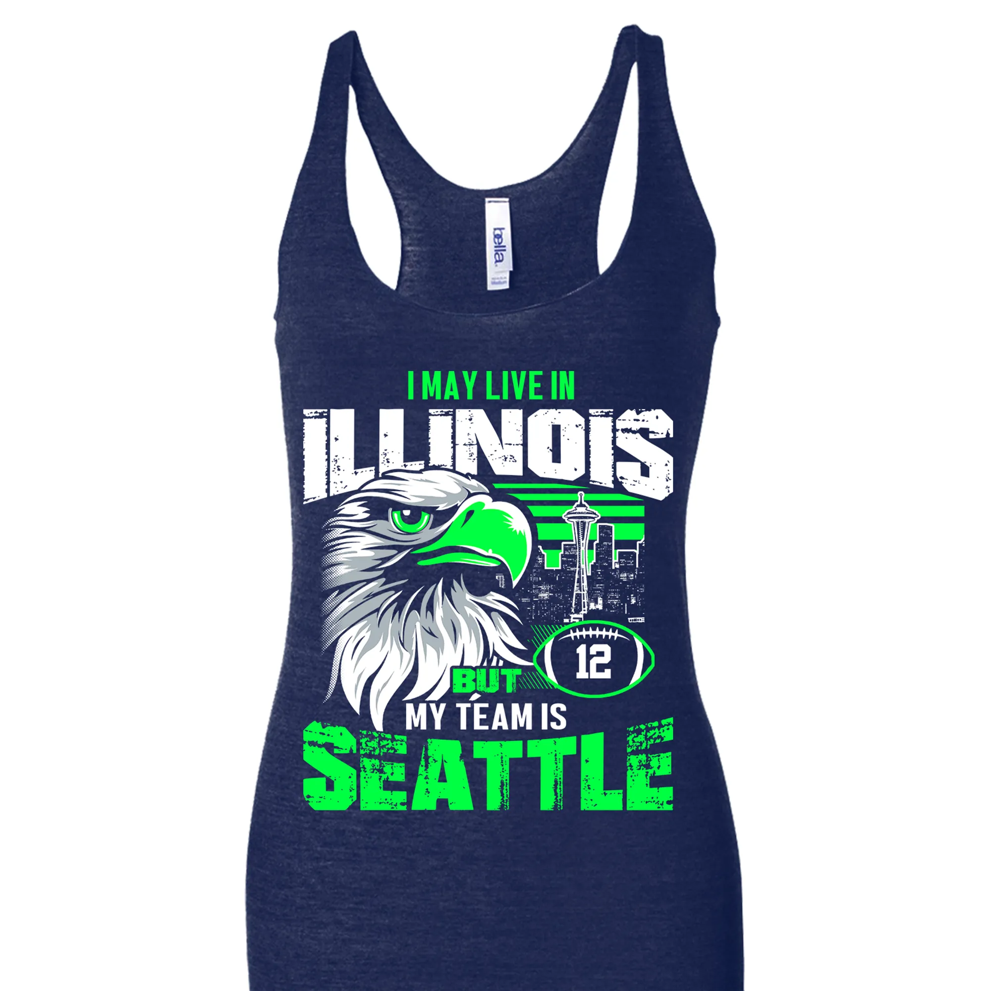 I may live in Illinois but my team is Seattle