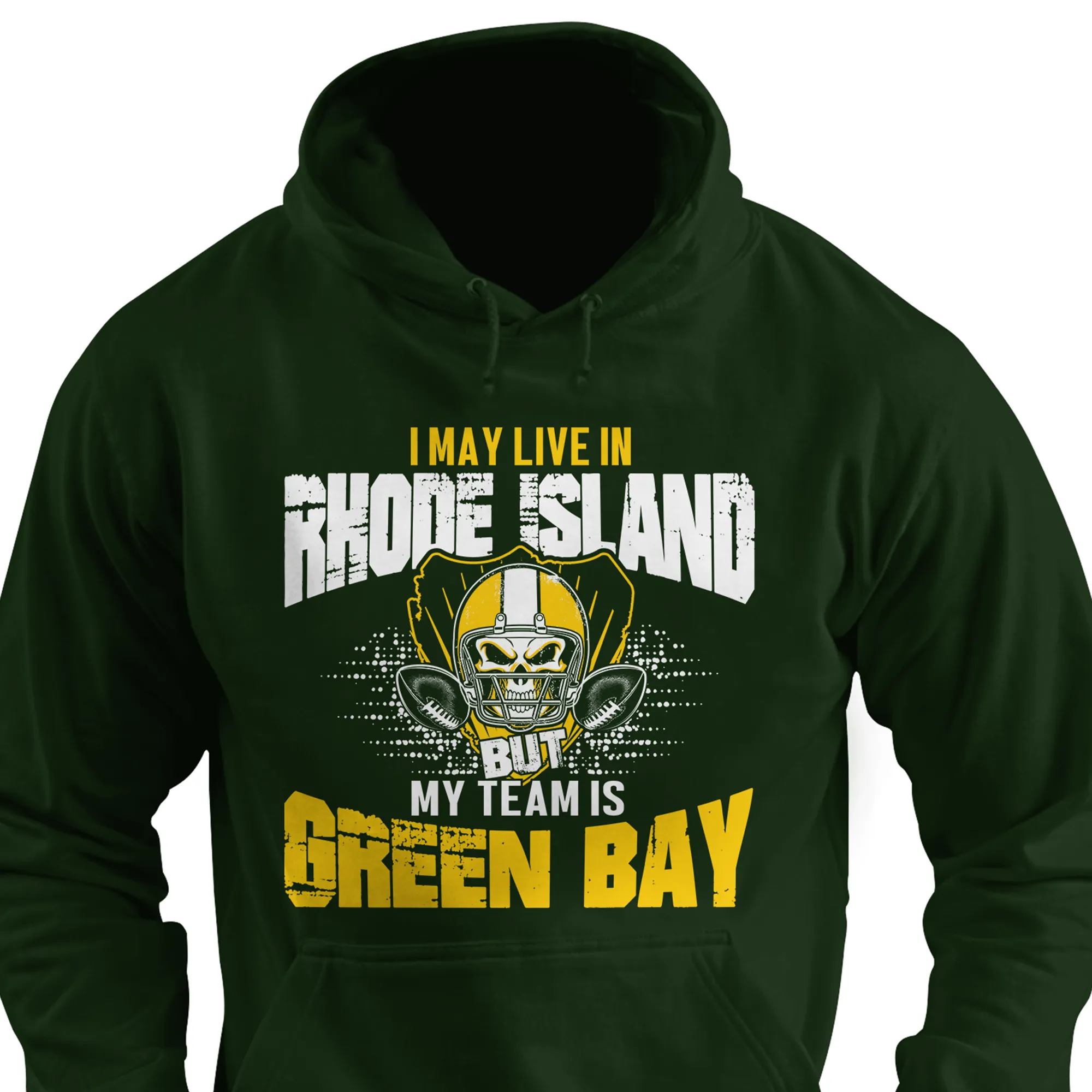 I May Live in Rhode Island but My Team is Green Bay
