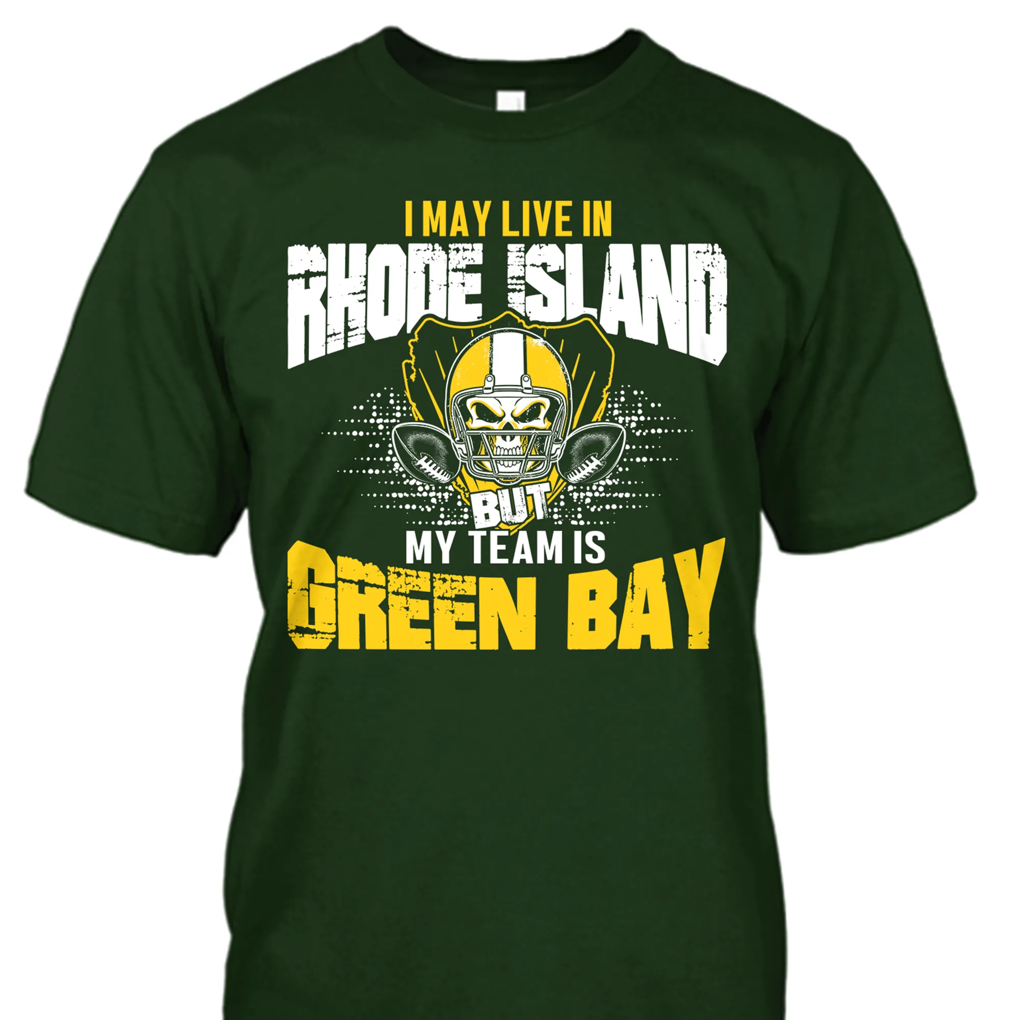 I May Live in Rhode Island but My Team is Green Bay