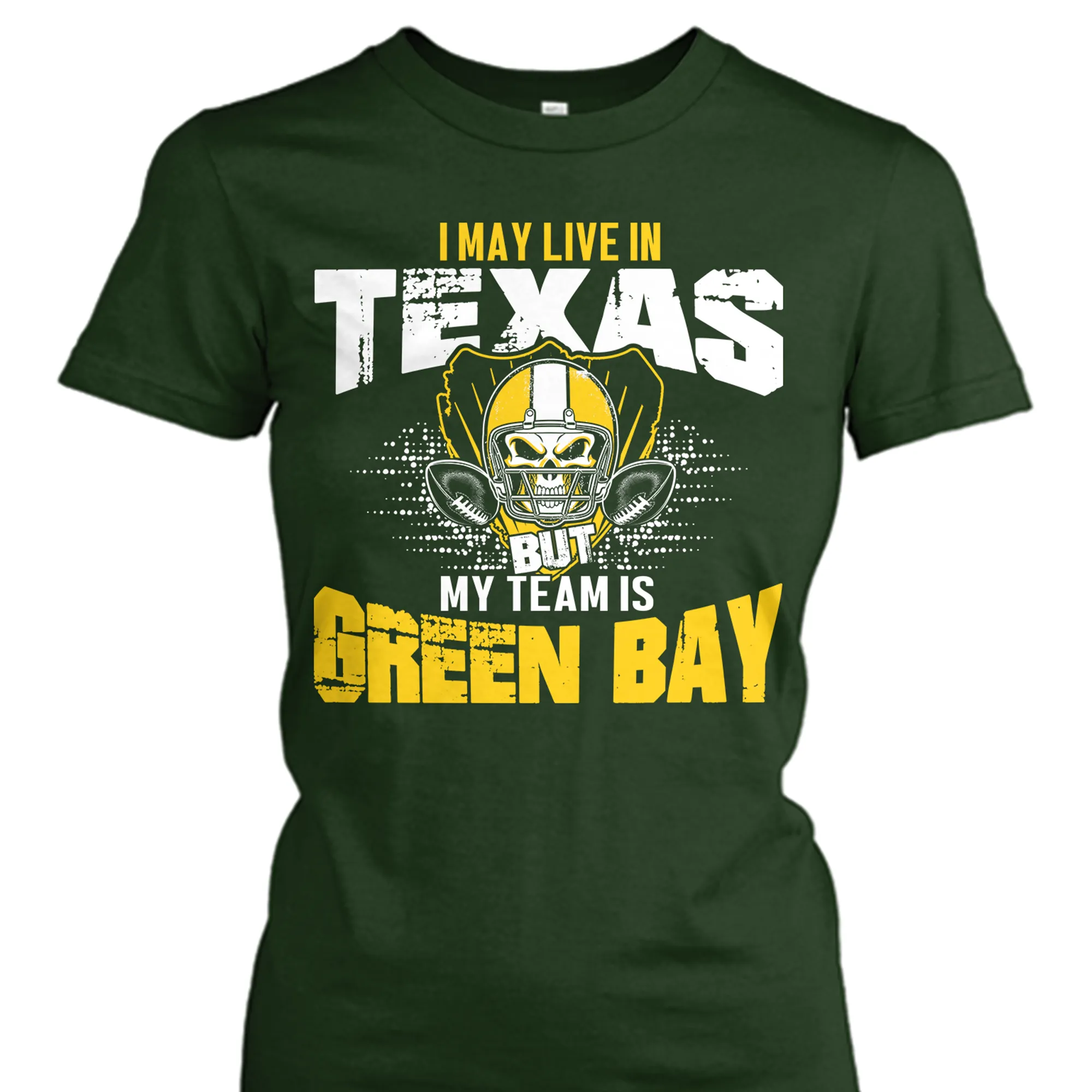 I May Live in Texas but My Team is Green Bay