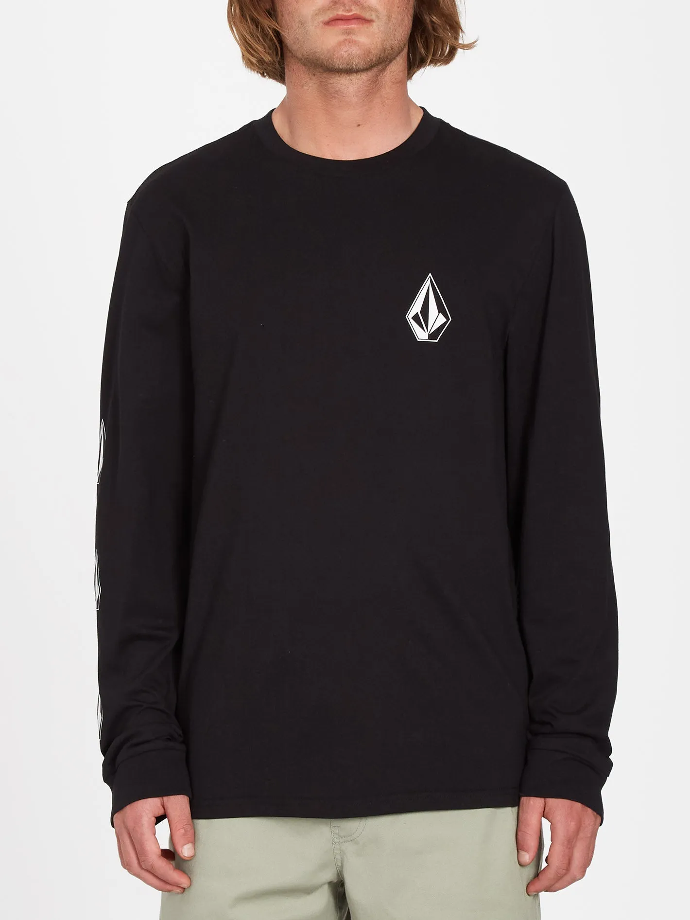 Iconic Stone T-Shirt - BLACK