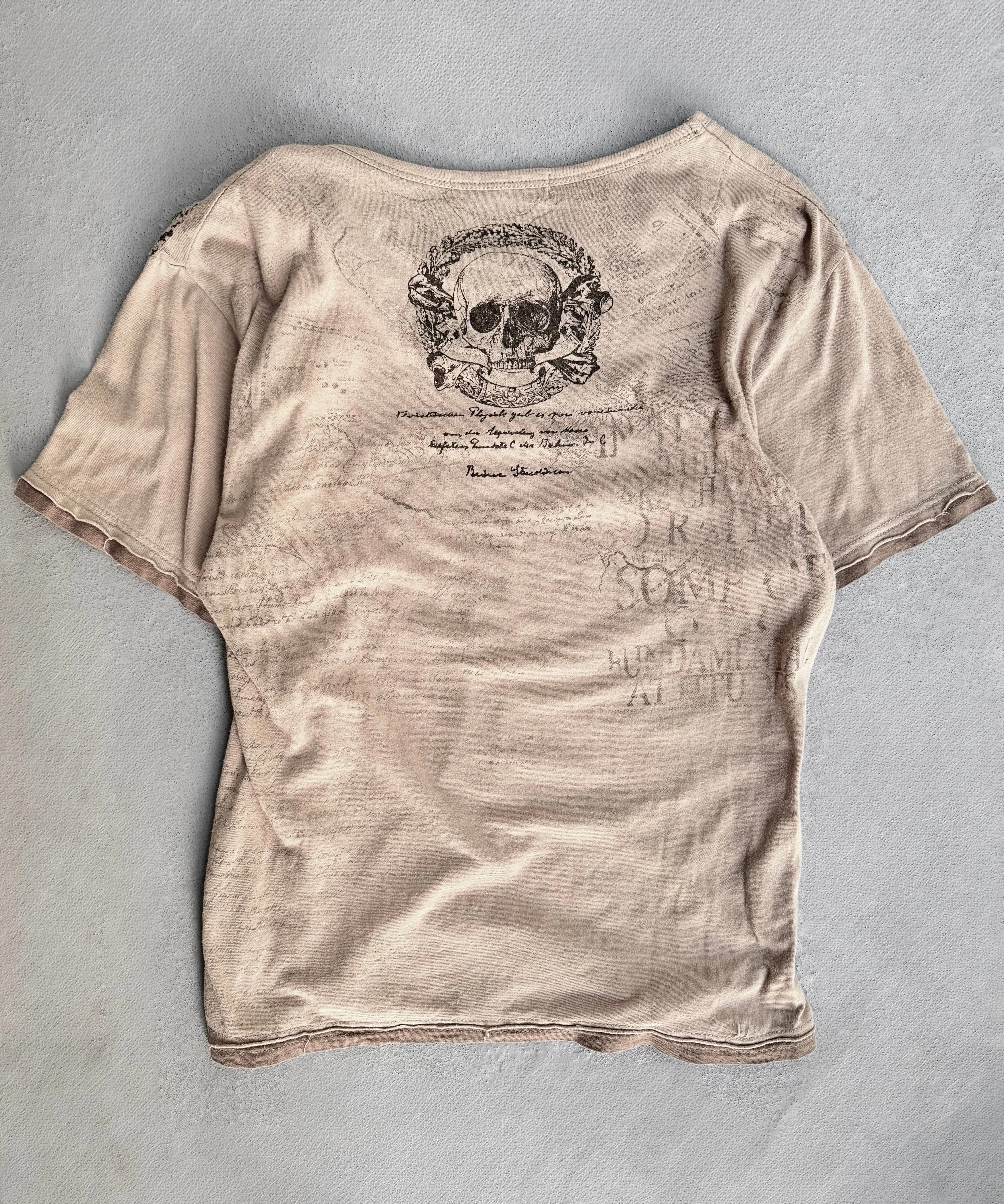 InTheAttic Early 00s Gothic Layered T-shirt