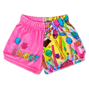 iscream- Corey Paige I Want Candy Plush Shorts