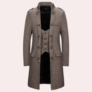 Johnny - stylish mid-length jacket for the modern man