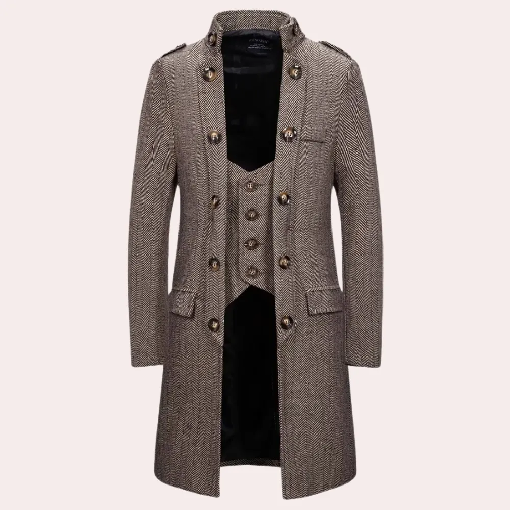 Johnny - stylish mid-length jacket for the modern man