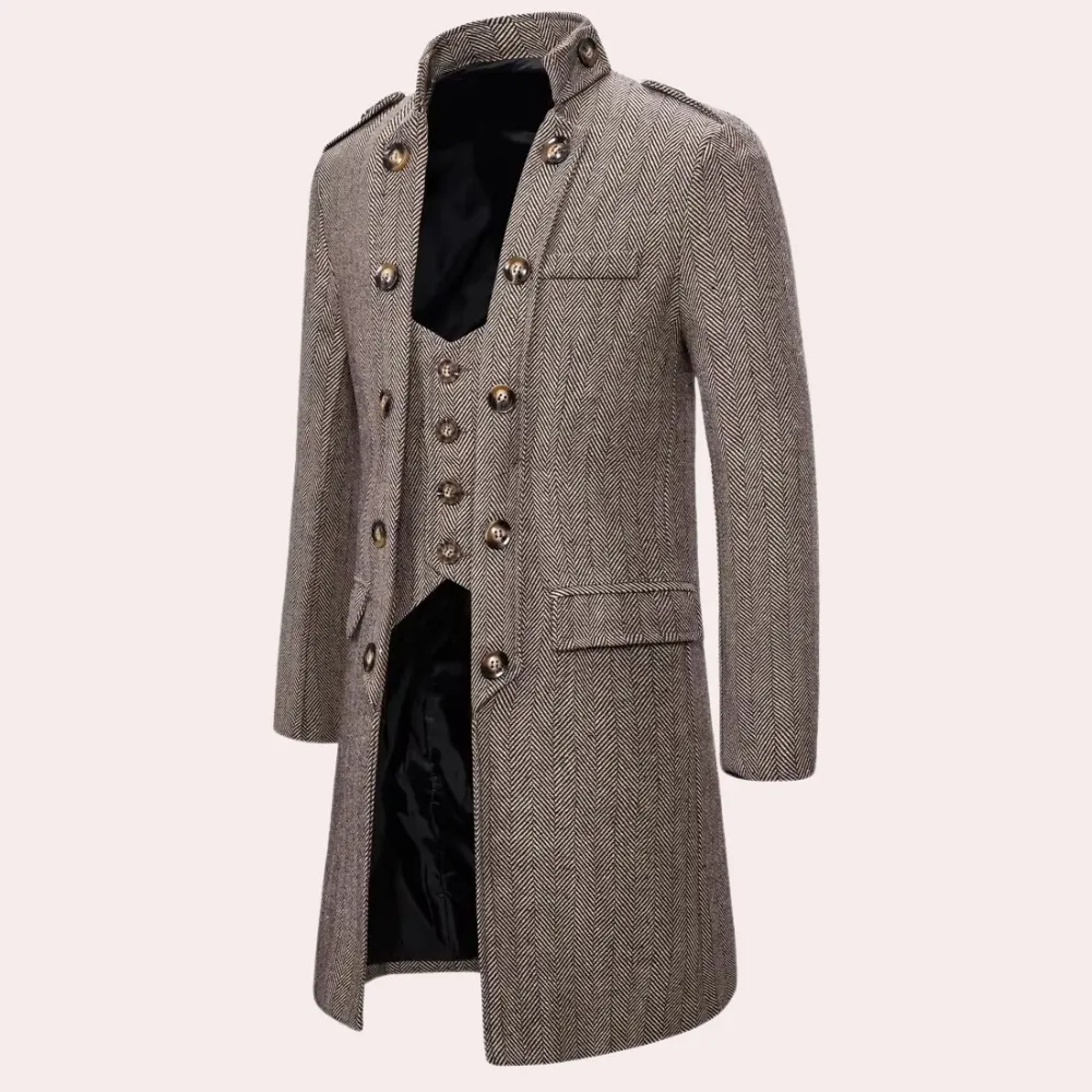 Johnny - stylish mid-length jacket for the modern man