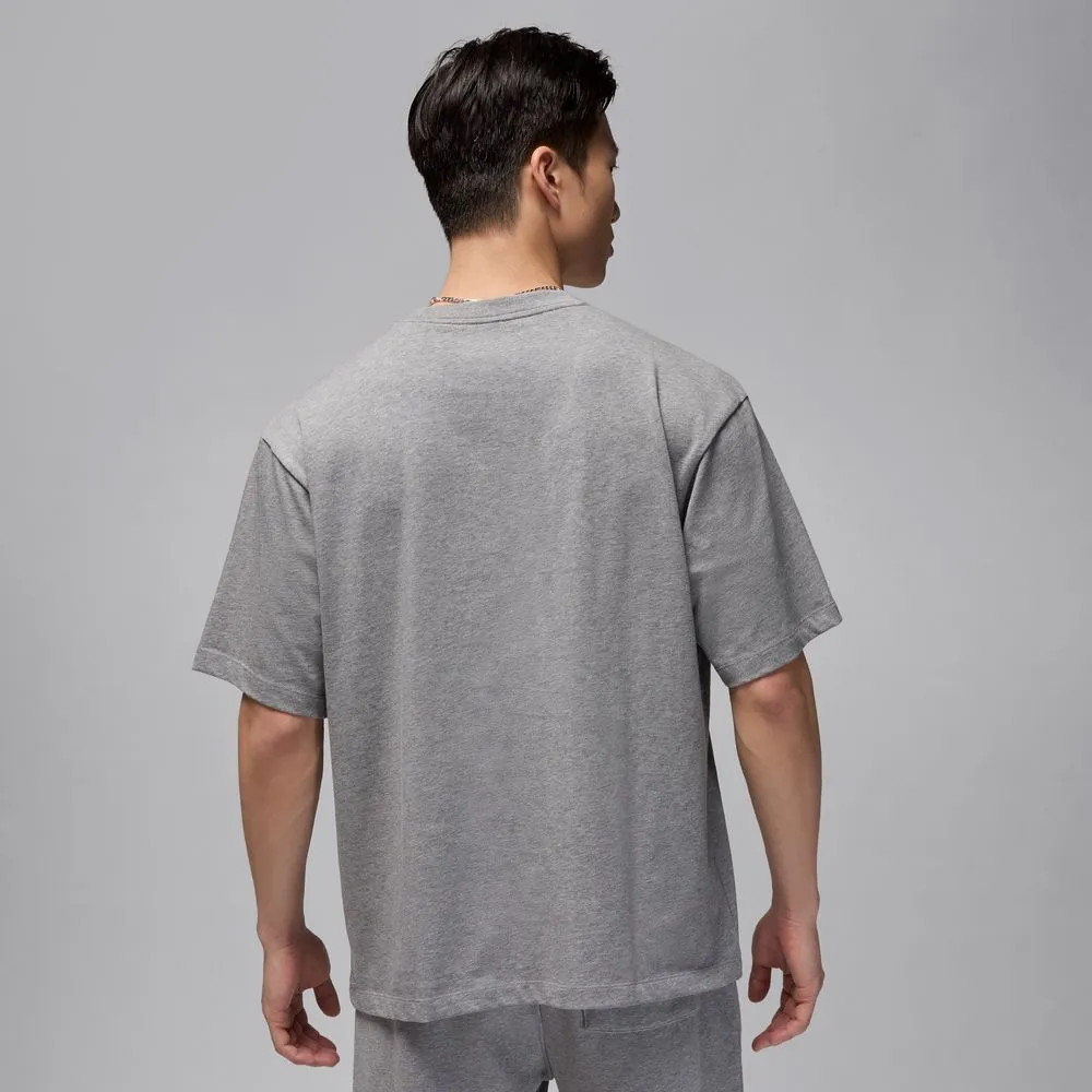 Jordan Flight Essentials Men's Oversized T-Shirt 'Carbon Heather/White'