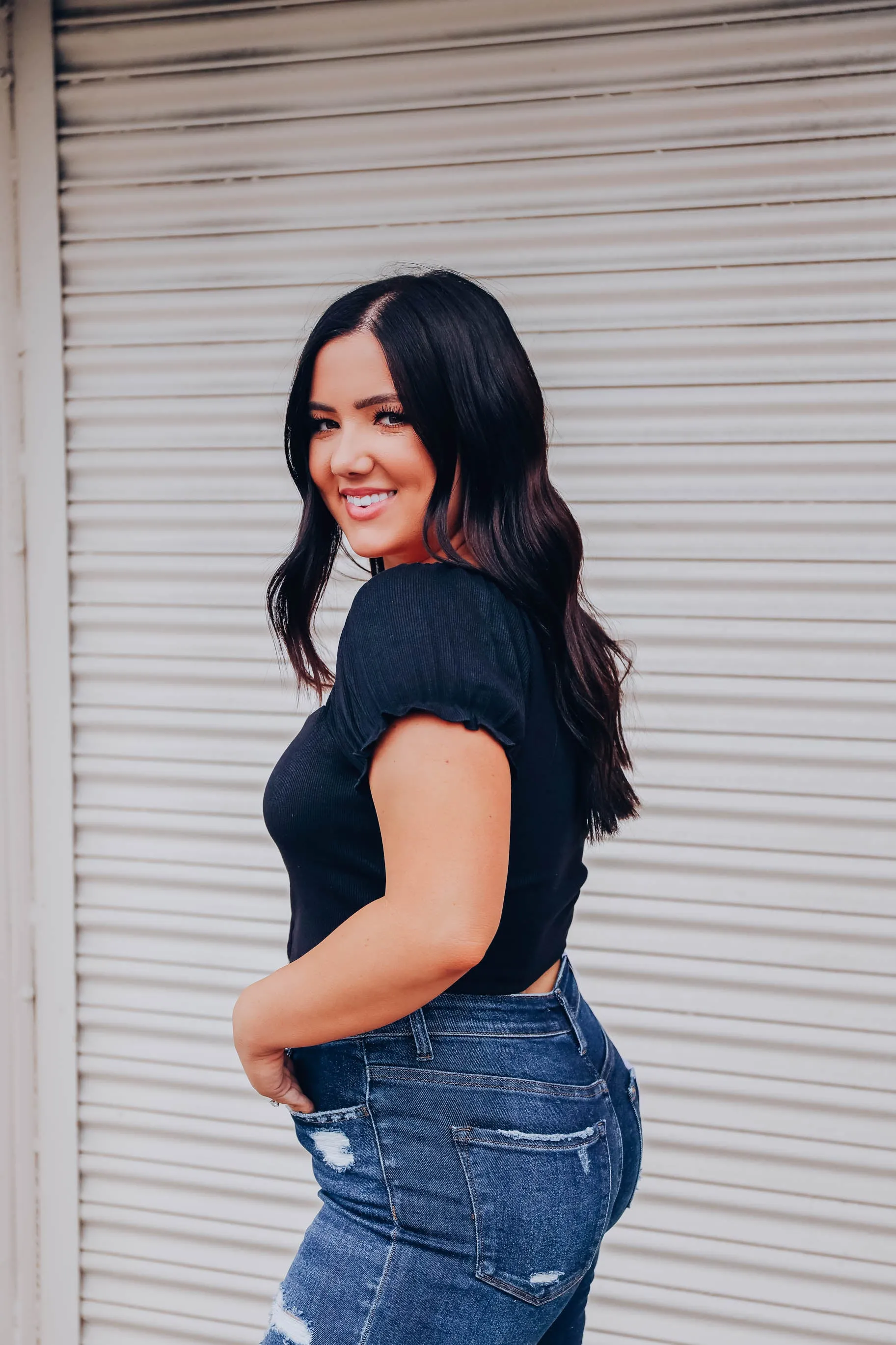 Kadence Crop Top - Black
