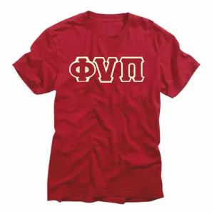 Kappa Alpha Psi Old Skool Phi Nu Pi 3-Letter Tee (Krimson or Maroon)