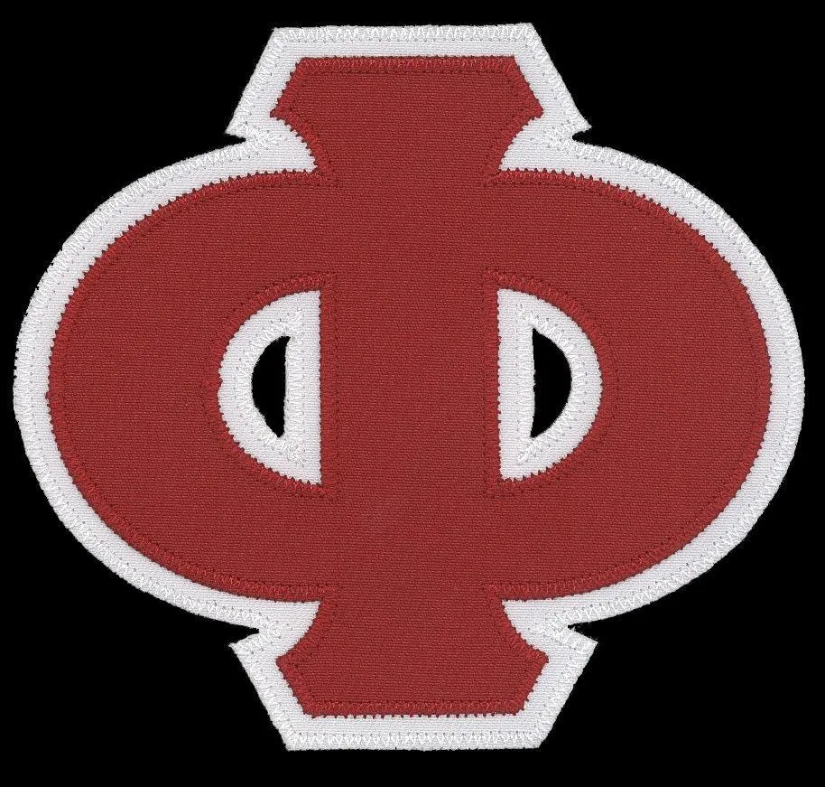 Kappa Alpha Psi Old Skool Phi Nu Pi 3-Letter Tee (Vintage Black)