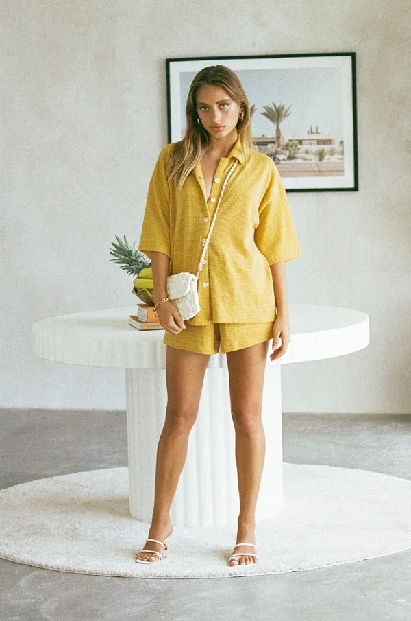 Kase Top - Mustard