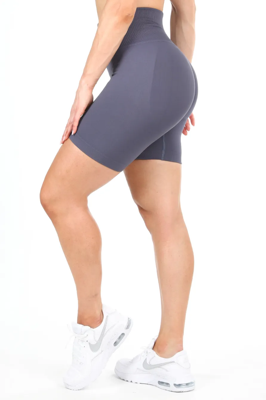 Kendall Scrunch Bum Shorts Navy