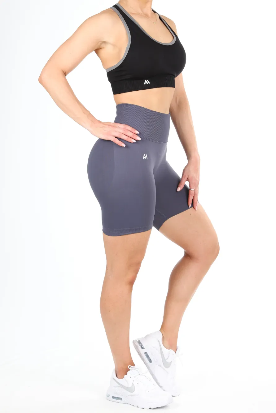 Kendall Scrunch Bum Shorts Navy