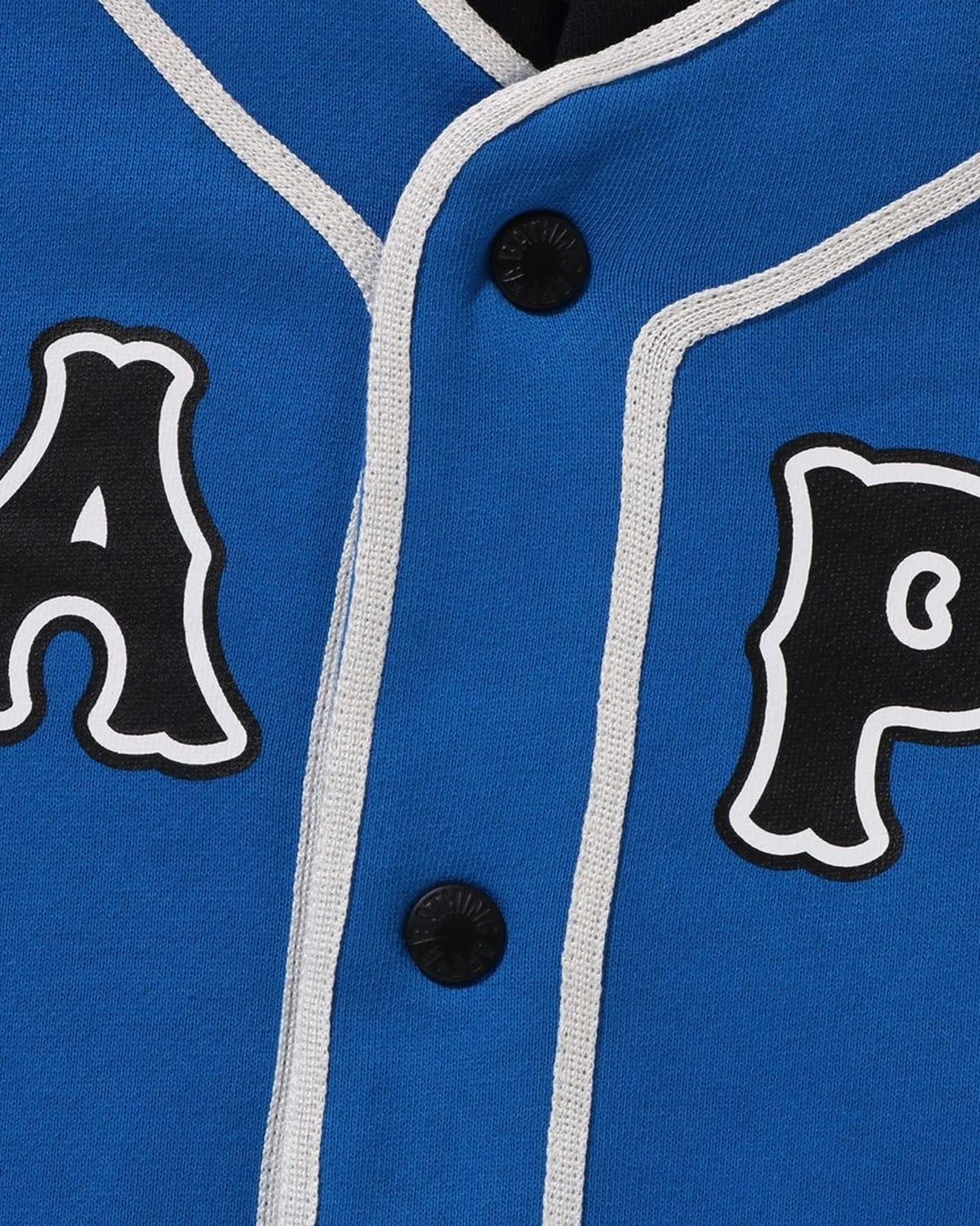 Kids BAPE Logo Layered Baseball Sweatshirt