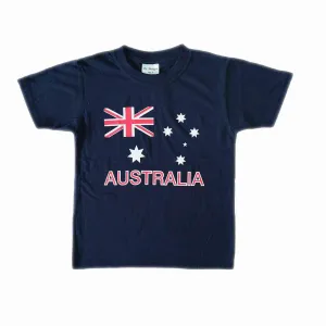 Kids T-Shirt Australian Flag 6