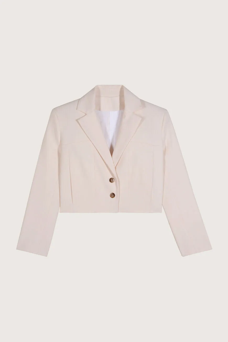 Kisty Blazer Ecru