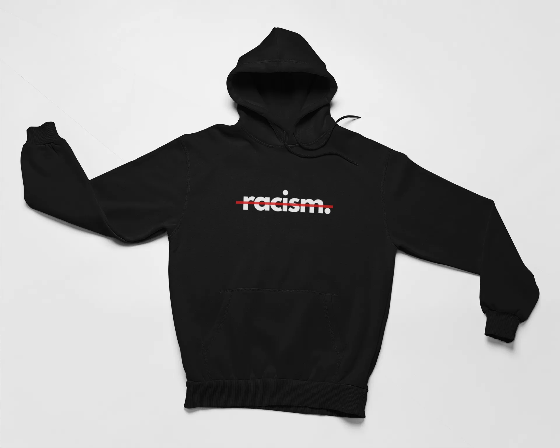 Knock out Racism with RiSE Hoodie for Women