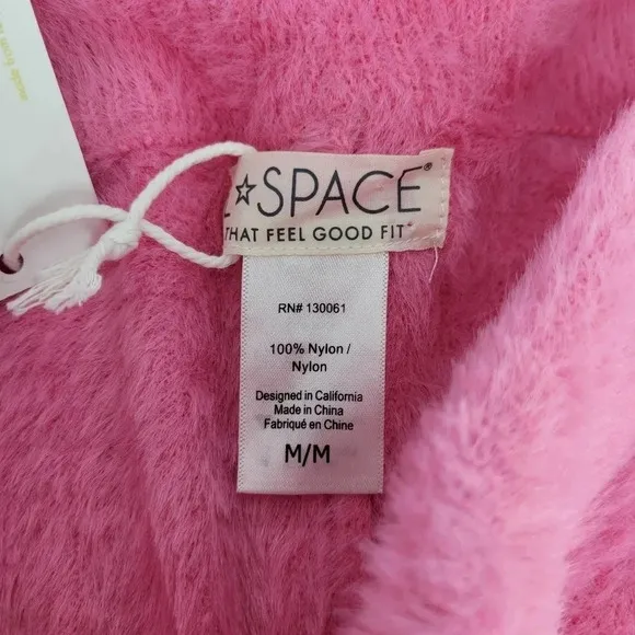 L Space Daydreaming Short Bubblegum Pink fuzzy soft size Medium